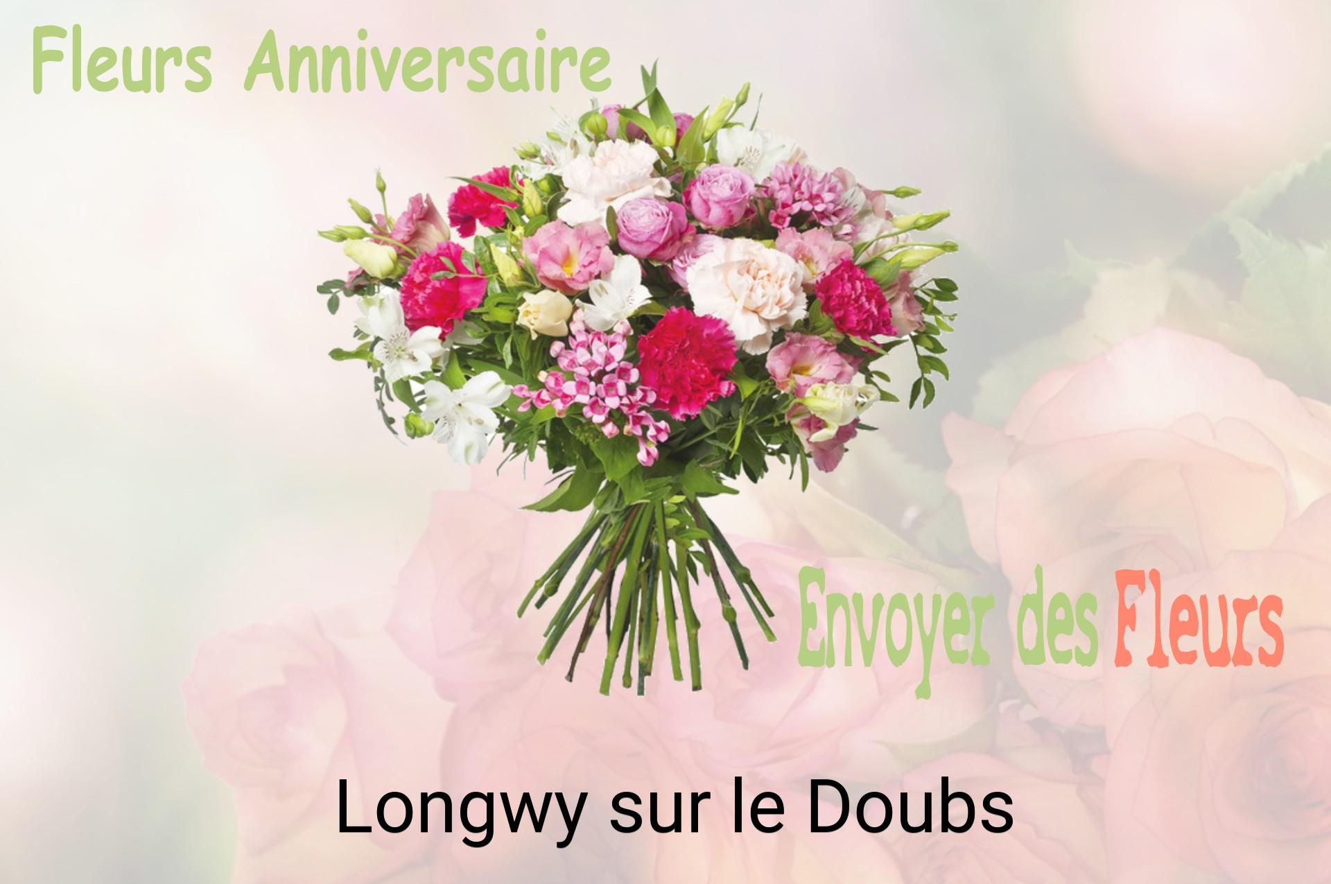 Bouquet de fleurs d’anniversaire livré à Longwy-sur-le-Doubs