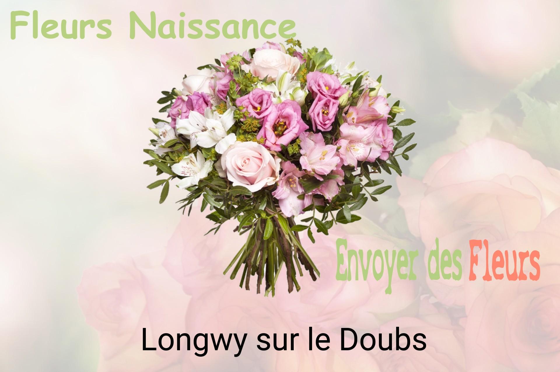 Bouquet de fleurs de naissance livré à Longwy-sur-le-Doubs