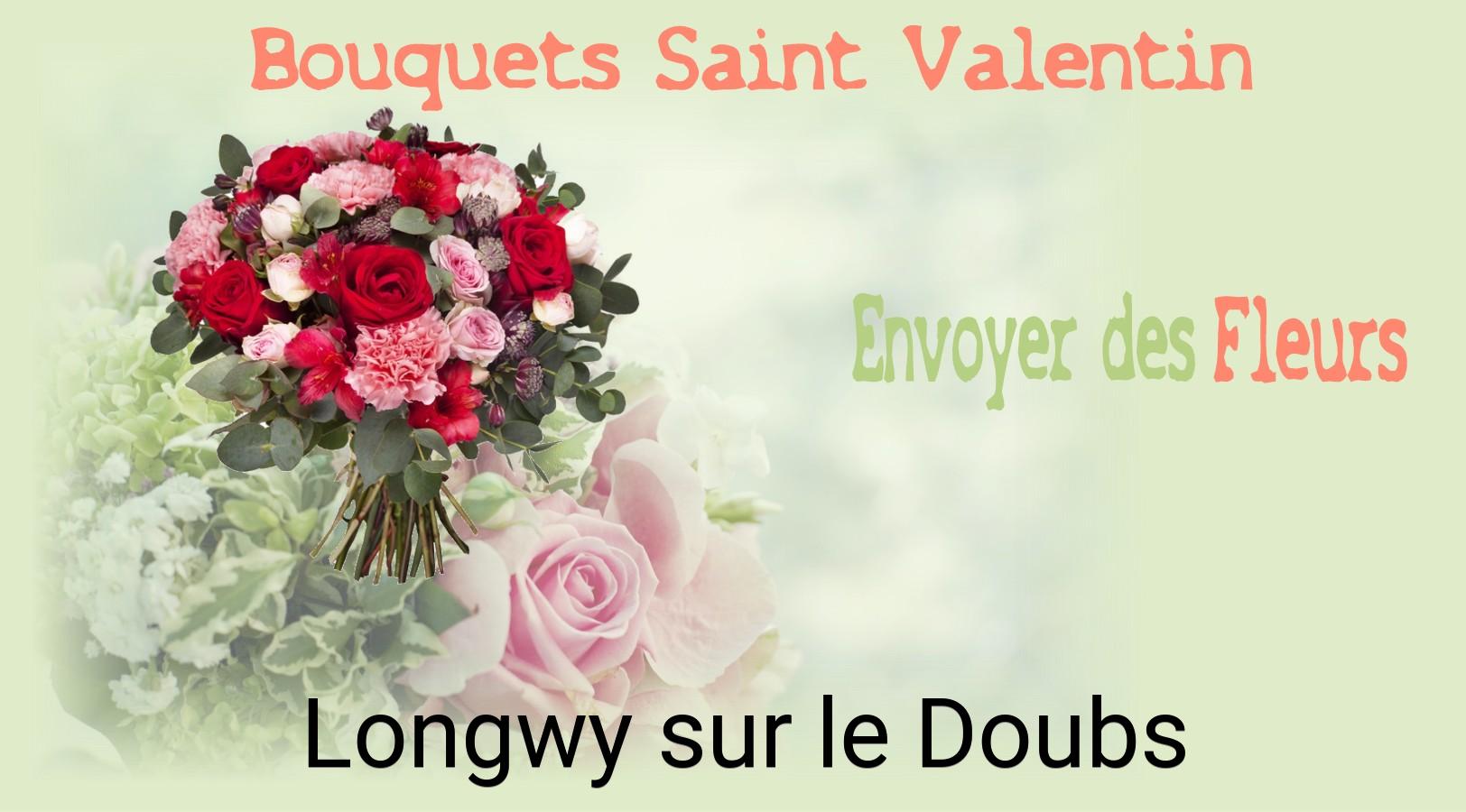 Roses de Saint-Valentin livrées à Longwy-sur-le-Doubs